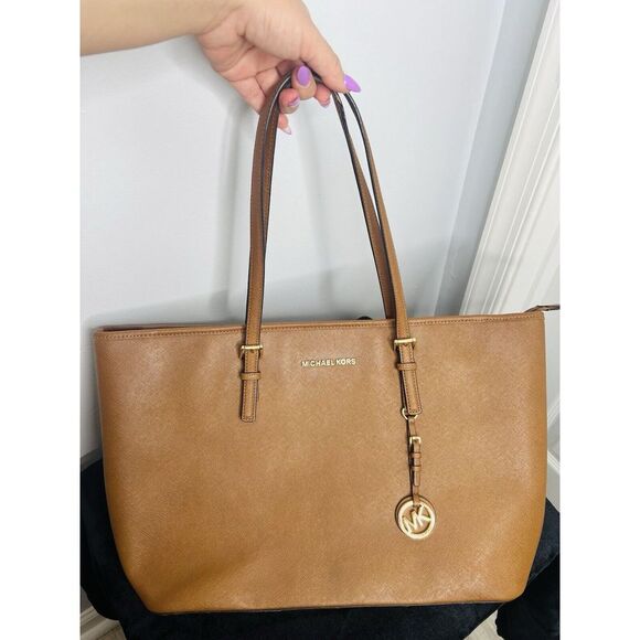 Michael Kors Womens Large Brown Tote Bag/Shoulder Bag‎ - Picture 4 of 14